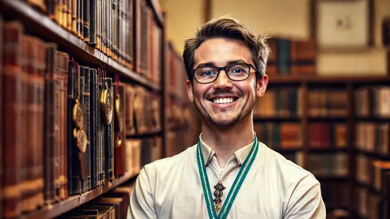 Libros antiguos evocan un ambiente académico esperanzador